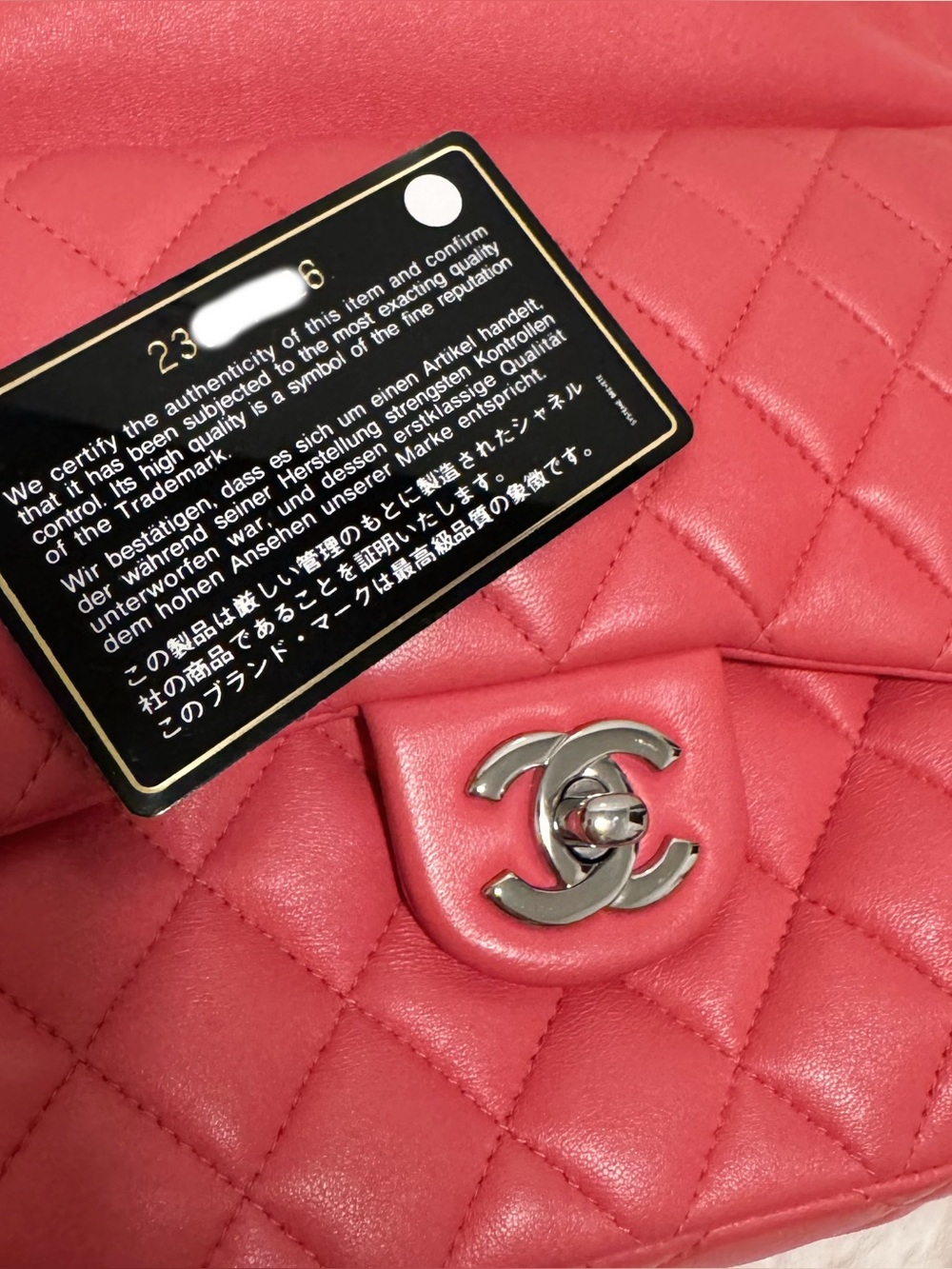 Chanel Red Quilted Backpack In Seoul - Picture 13 of 15